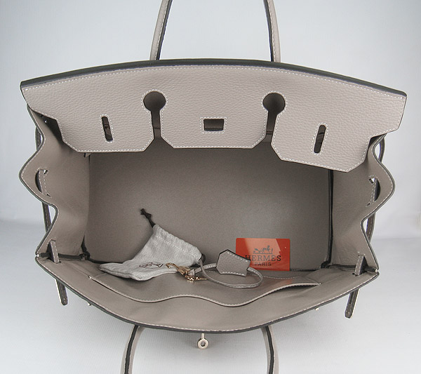 Replica Hermes Birkin 40CM Togo Bag Grey 6099 Online